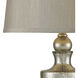 Elmira 29 inch 150.00 watt Antique Mercury with Silver Table Lamp Portable Light in Incandescent