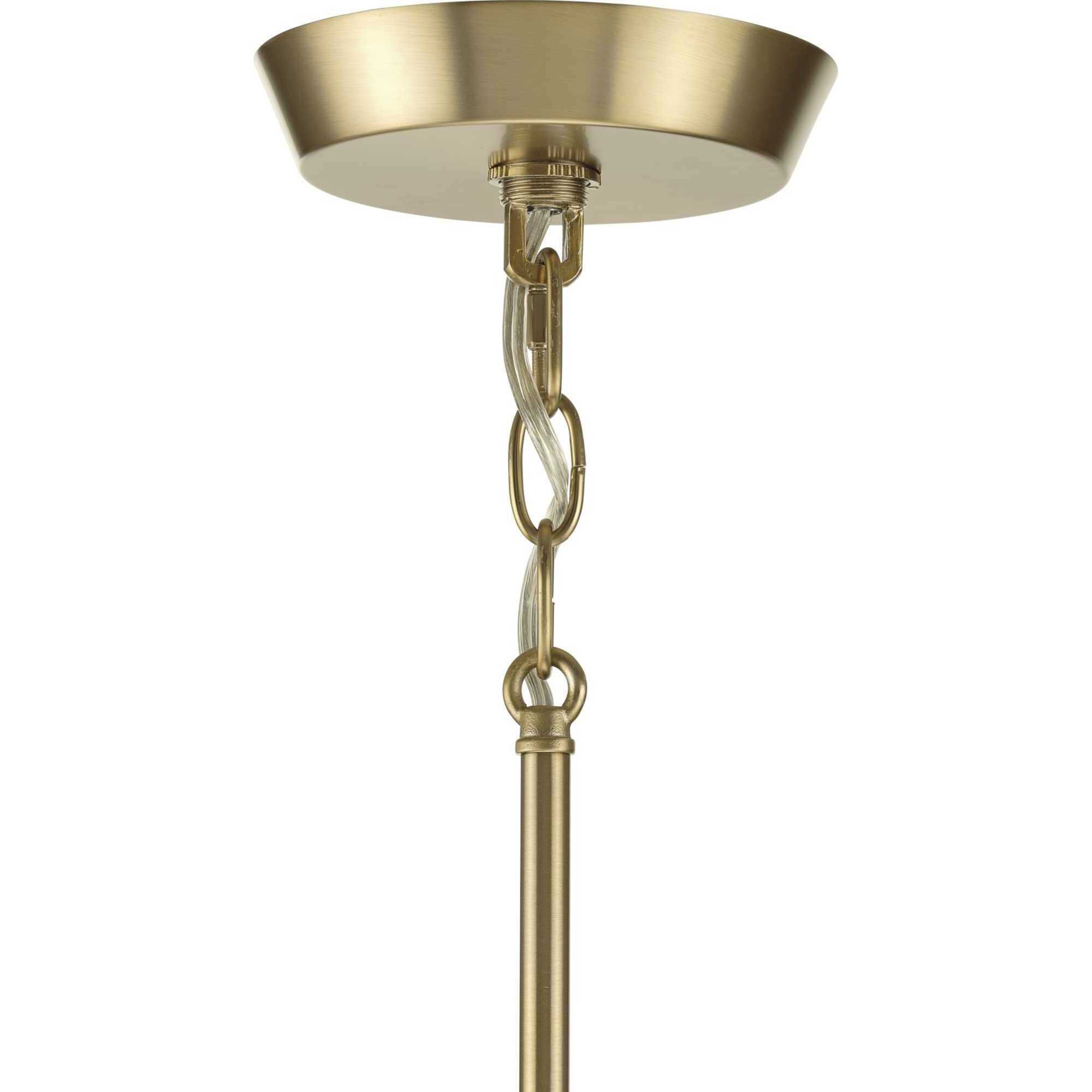 Trimble 4 Light 54.12 inch Brushed Bronze Chandelier Ceiling Light, Design Series