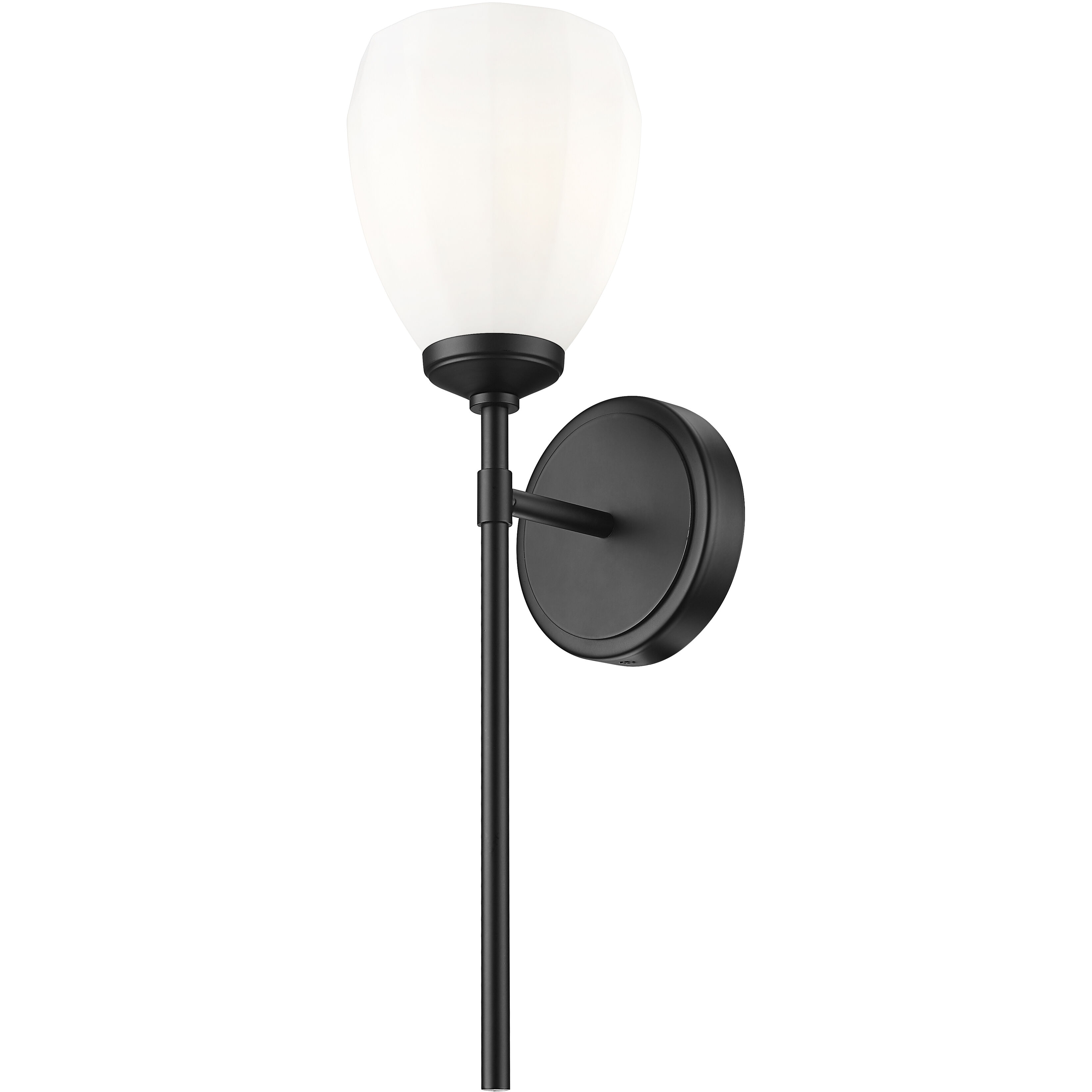 Oren Wall Sconce Wall Light in Matte Black