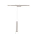Silo Pendants 1 Light 120 Black/White Track Head Ceiling Light in 3000K, H Track