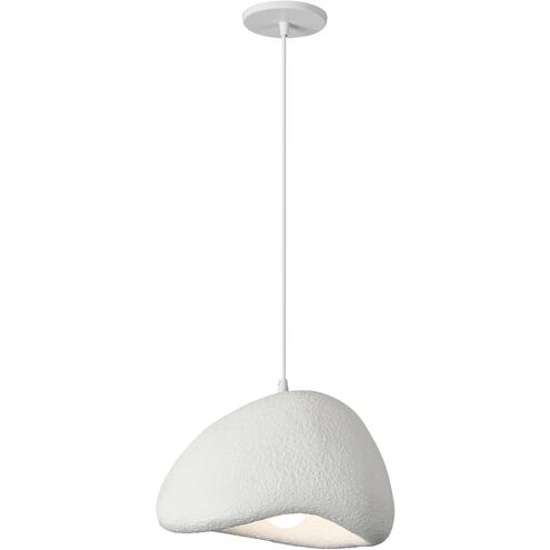 Pilar LED 15.75 inch Matte White Pendant Ceiling Light