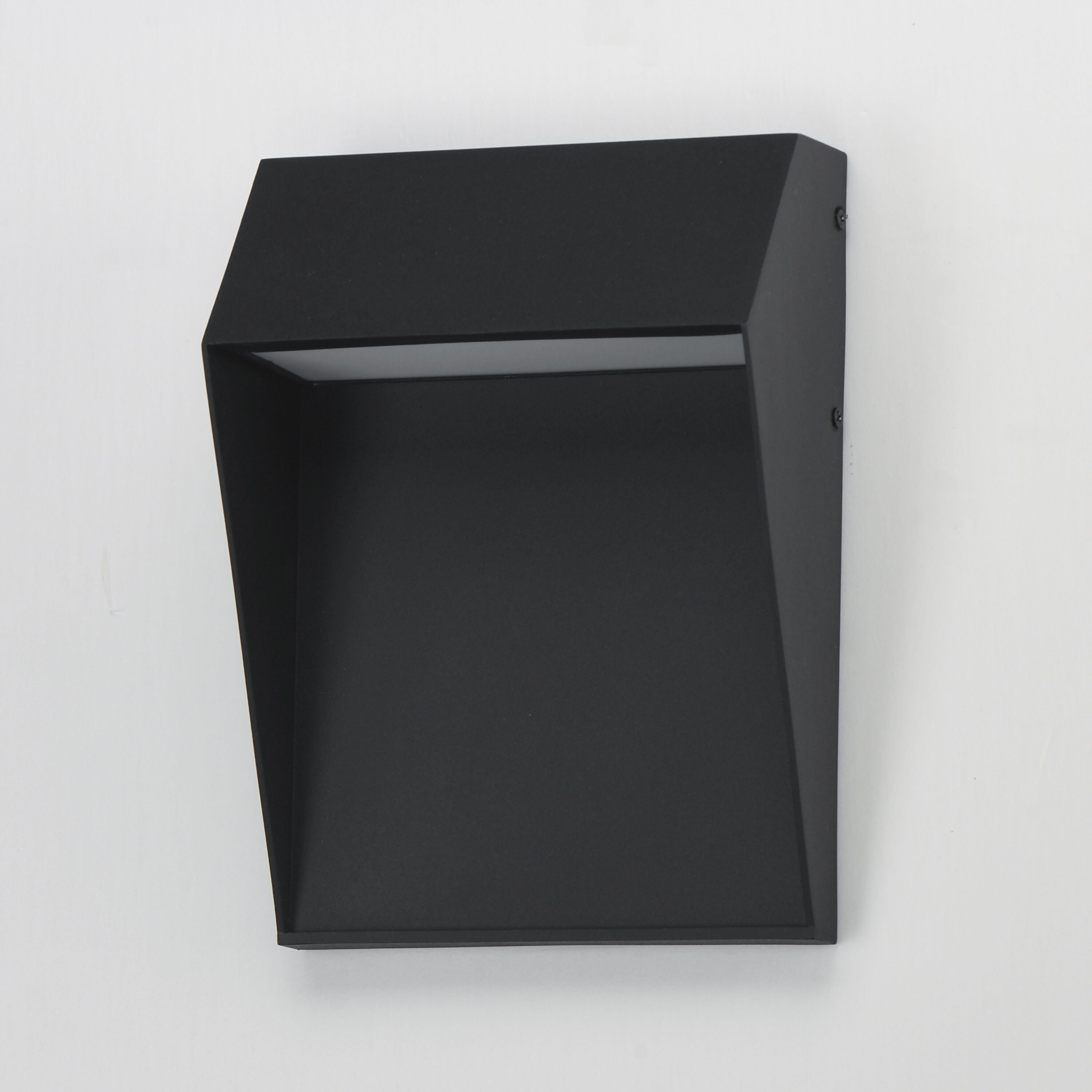 Cliffsedge VX LED 11 inch Black and Gold Outdoor Wall Mount