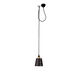 Hooked 1.0 LED 5.51 inch Graphite / Brass Pendant Ceiling Light