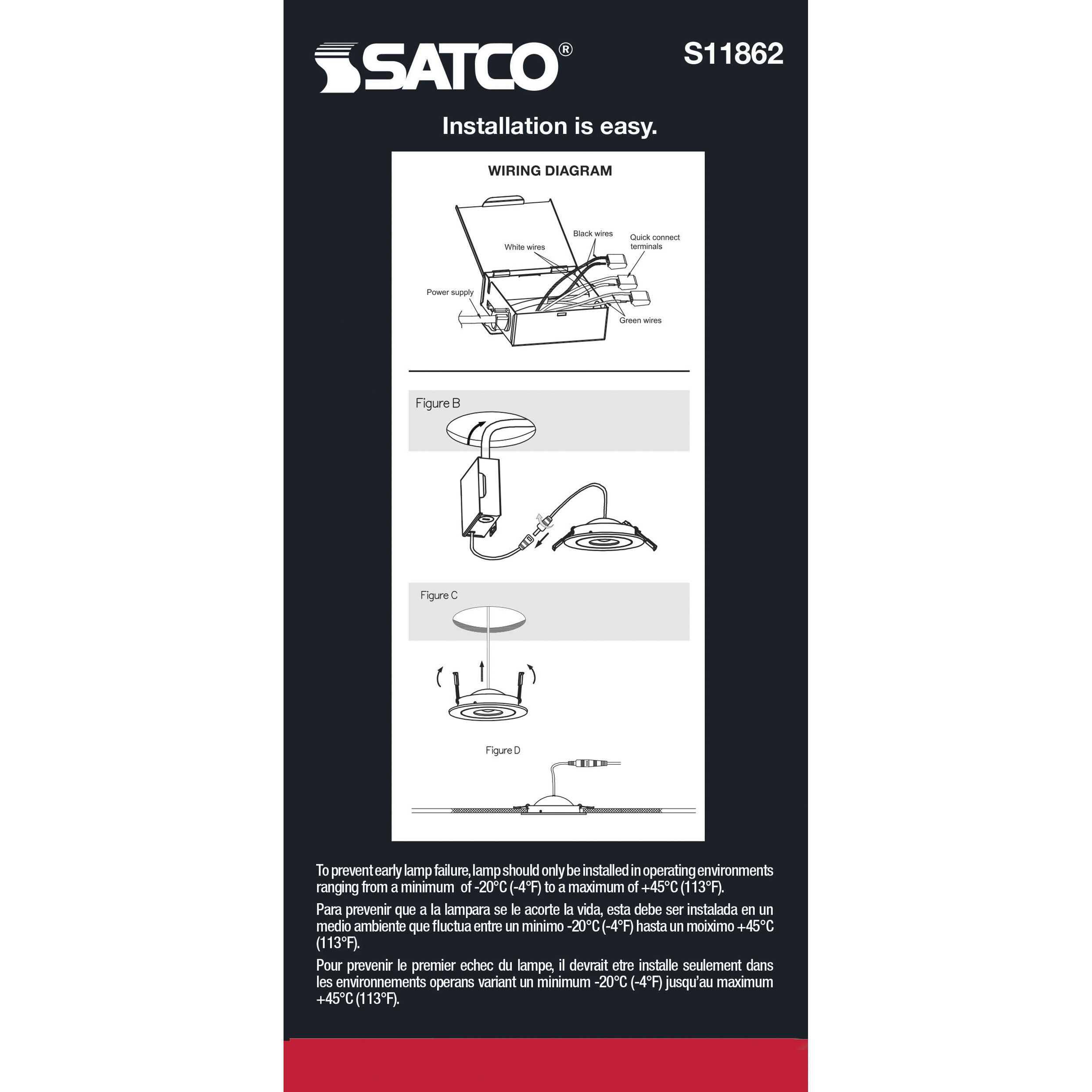 Edgewood Integrated Black Recessed