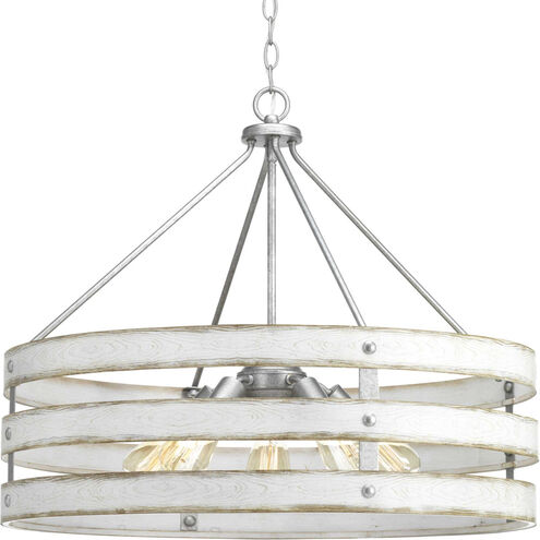 Camps Bay 5 Light Galvanized Pendant Ceiling Light