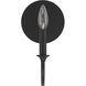 Stone Canyon Sconce Wall Light in Black