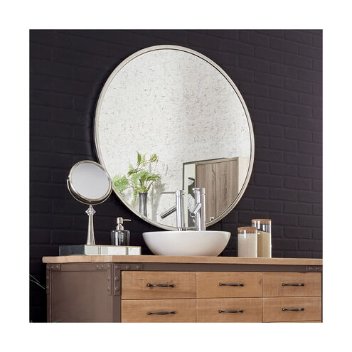 Simone 36 X 36 inch Stainless Steel Wall Mirror