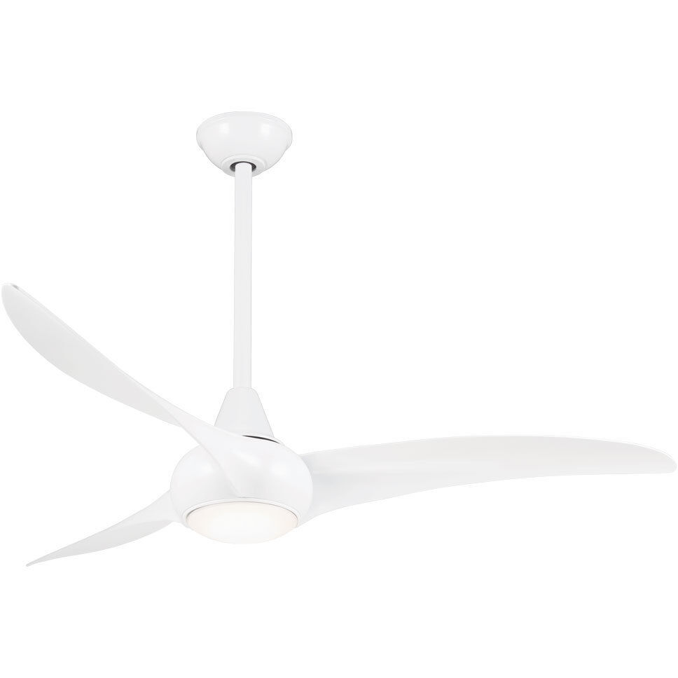 Light Wave 52 inch White Ceiling Fan