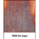Evergreen 120V 100 watt Raw Copper Landscape Light in Gold White Iridescent, Pine Needle Filigree