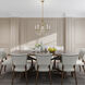 Alessia 5 Light 24 inch Antique Brass Chandelier Ceiling Light