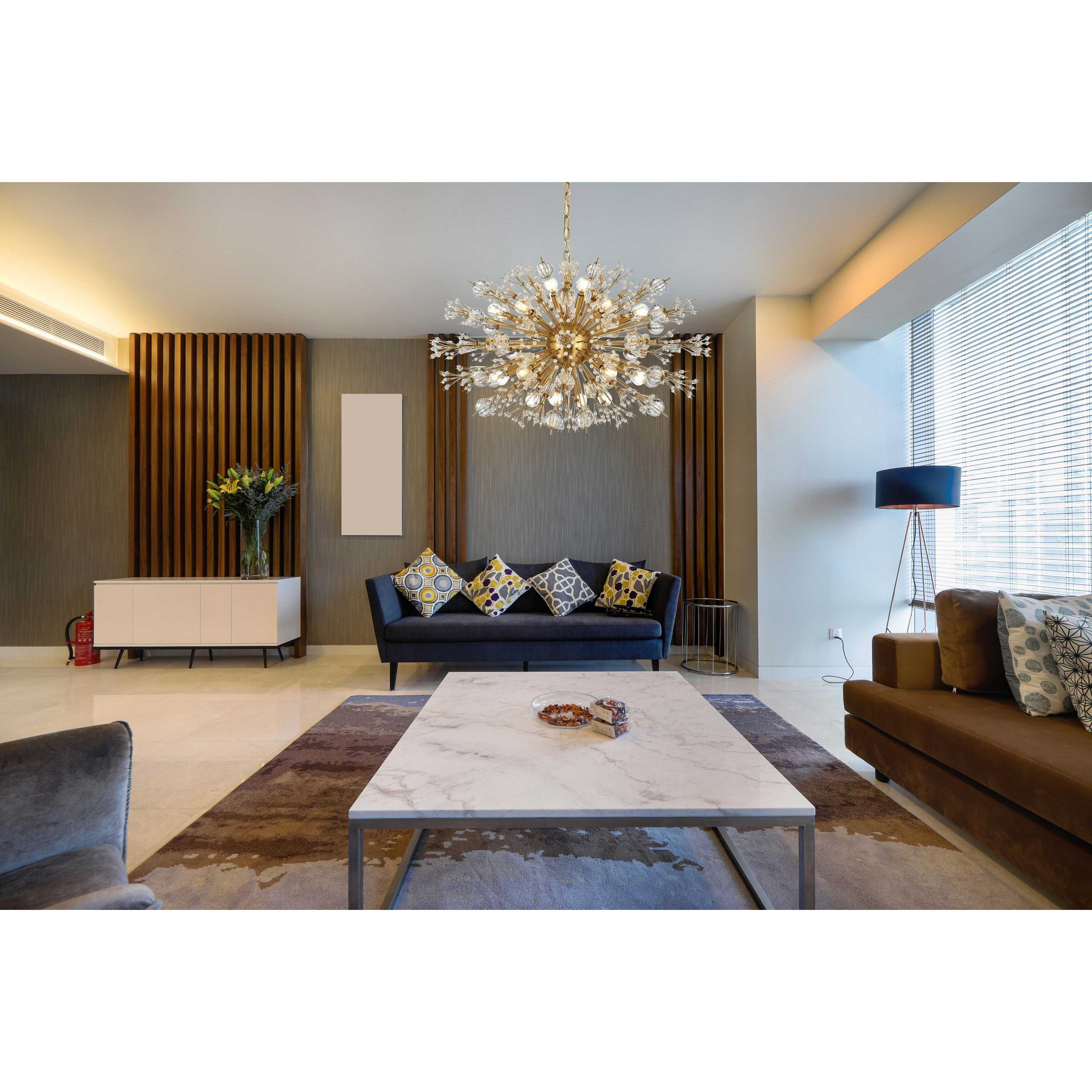 Vera 24 Light 23 inch Gold Pendant Ceiling Light