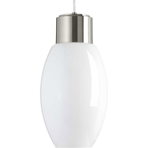 Diamond Head LED 6.63 inch Brushed Nickel Pendant Ceiling Light, Progress LED