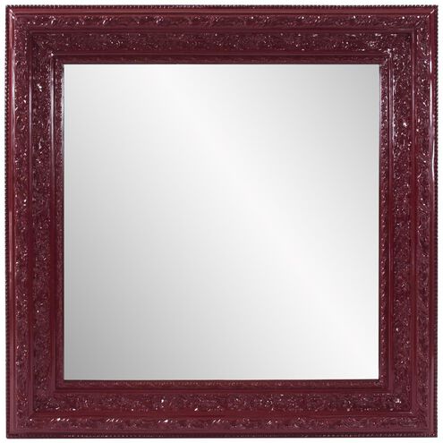 Nottingham 48 X 48 inch Glossy Red Mirror