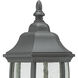 Covington 1 Light 14.25 inch Black Outdoor Sconce
