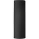 Ambiance Tube LED 5.25 inch Carbon Matte Black ADA Wall Sconce Wall Light