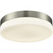 Holmby LED 11 inch Satin Nickel Flush Mount Ceiling Light
