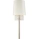 Bromley Bath Sconce Wall Light in Polished Nickel