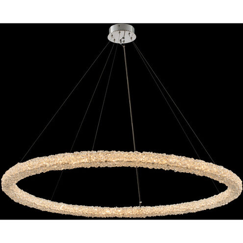 Lina LED 48 inch Polished Chrome Pendant Ceiling Light in Firenze