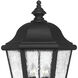 Estate Series Edgewater LED 28 inch Black Outdoor Post Mount Lantern, Extra Large