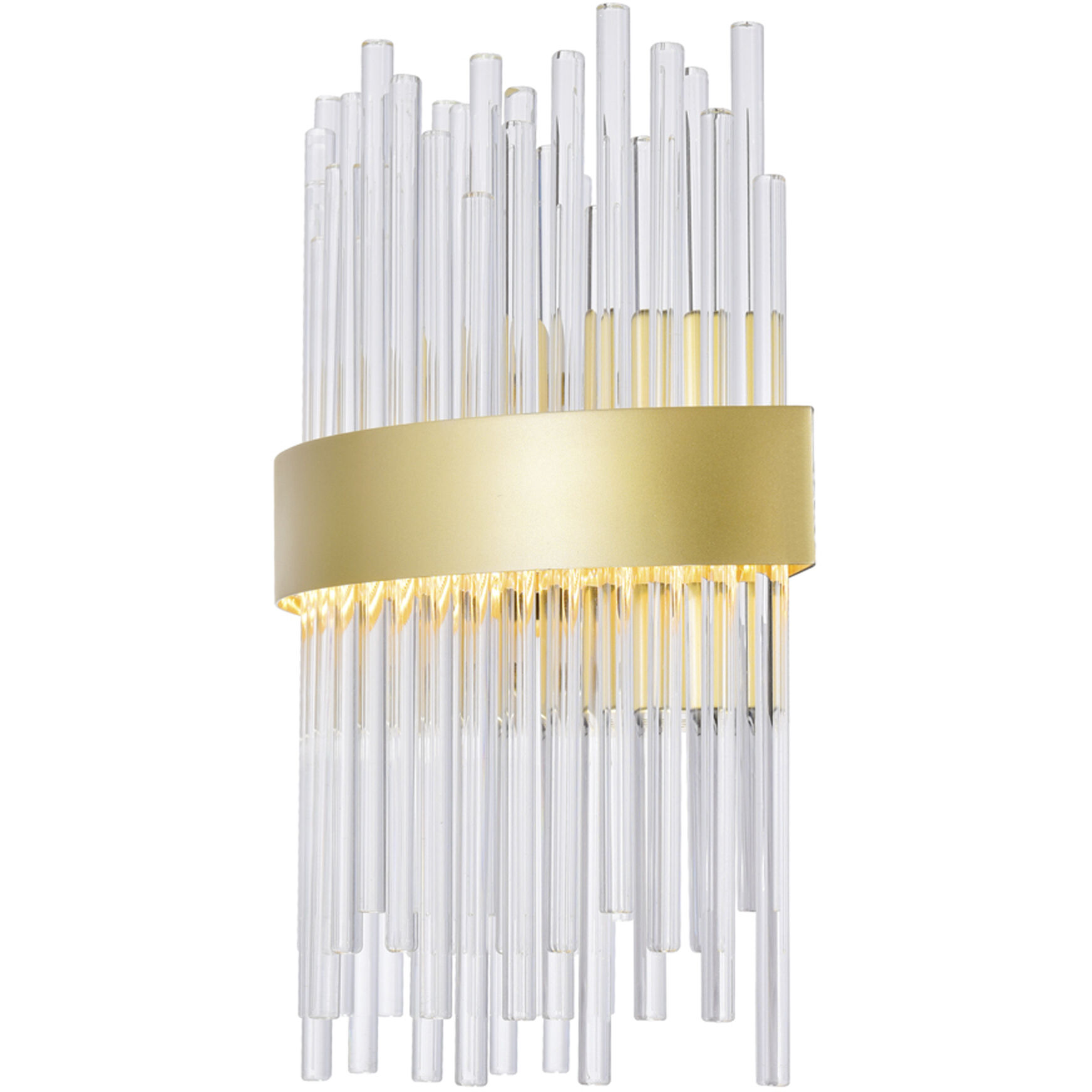 Genevieve LED 12 inch Medallion Gold Wall Light