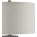 Polka Dot 28.25 inch 150 watt Reactive Blue Table Lamp Portable Light