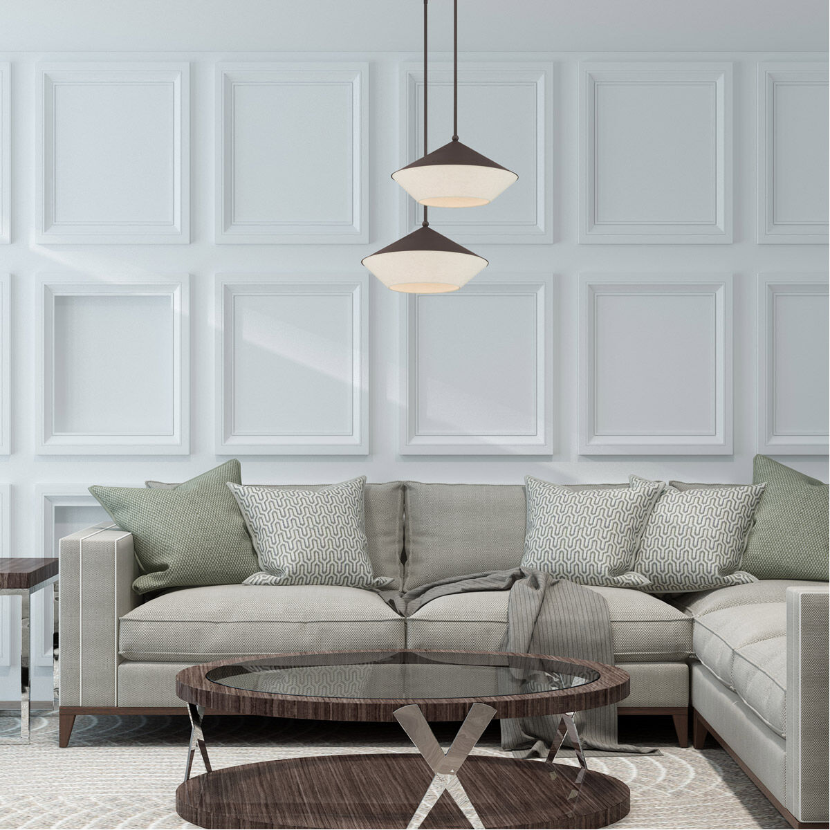 Stockholm 1 Light 18 inch Bronze Pendant Ceiling Light