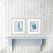 Animals Blue Framed Art