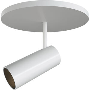 Downey LED 4.38 inch White Semi-Flush Mount Ceiling Light