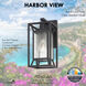 Harbor View 1 Light 12 inch Sand Coal Outdoor Wall Mount, Great Outdoors