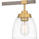 Burkett 4 Light 35.75 inch Light Gold Island Light Ceiling Light