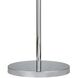 Attwood 64 inch 100 watt Polished Nickel Floor Lamp Portable Light