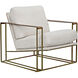 Oryan Brass Occasional Chair