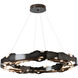 Trove LED 38.2 inch Ink Circular Pendant Ceiling Light