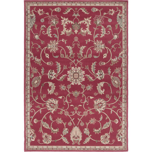 Riley 39 X 24 inch Brick Red Rug in 2 x 3, Rectangle