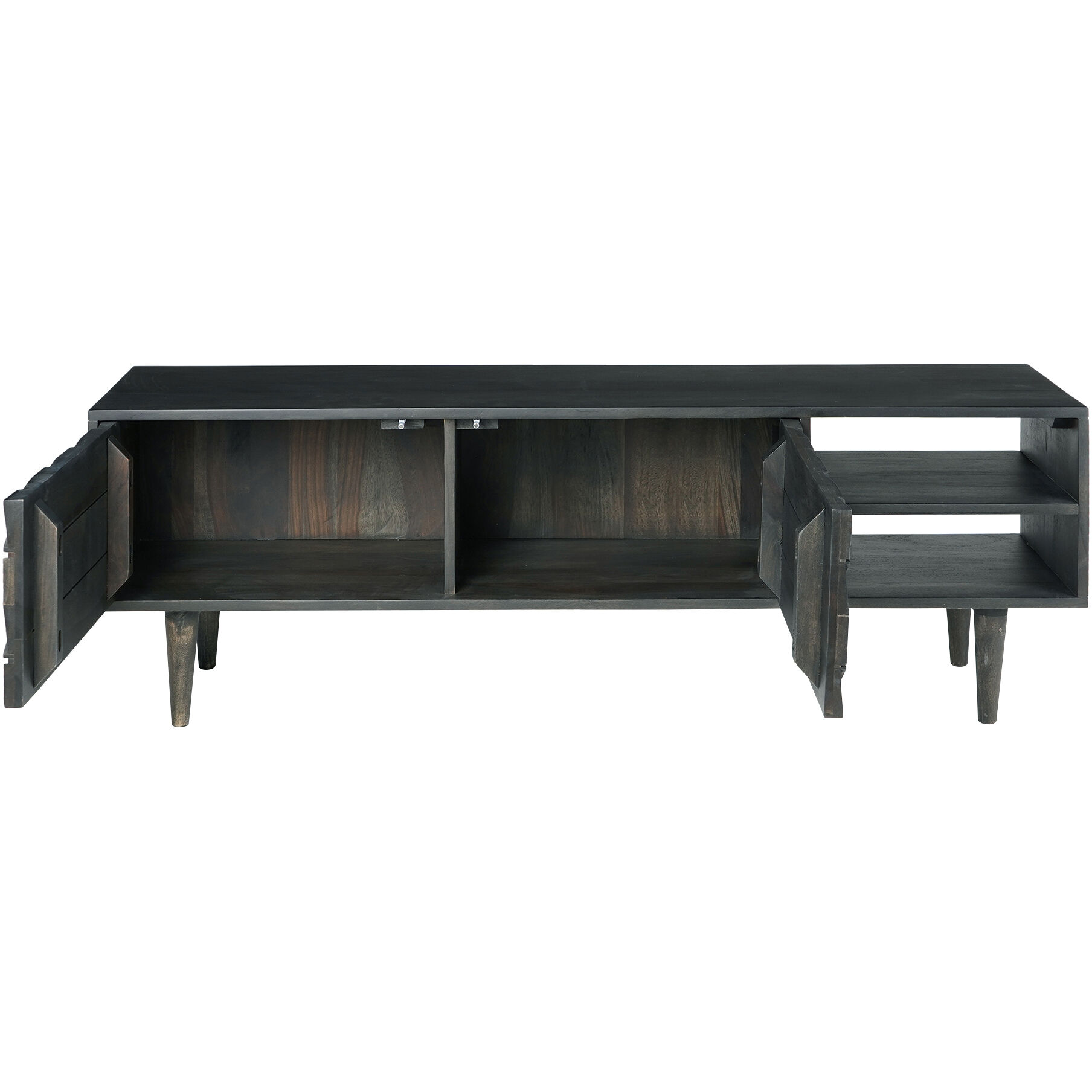 Pablo 55 inch Black Entertainment Unit
