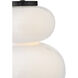 Nadia 1 Light 11 inch Black Pendant Ceiling Light
