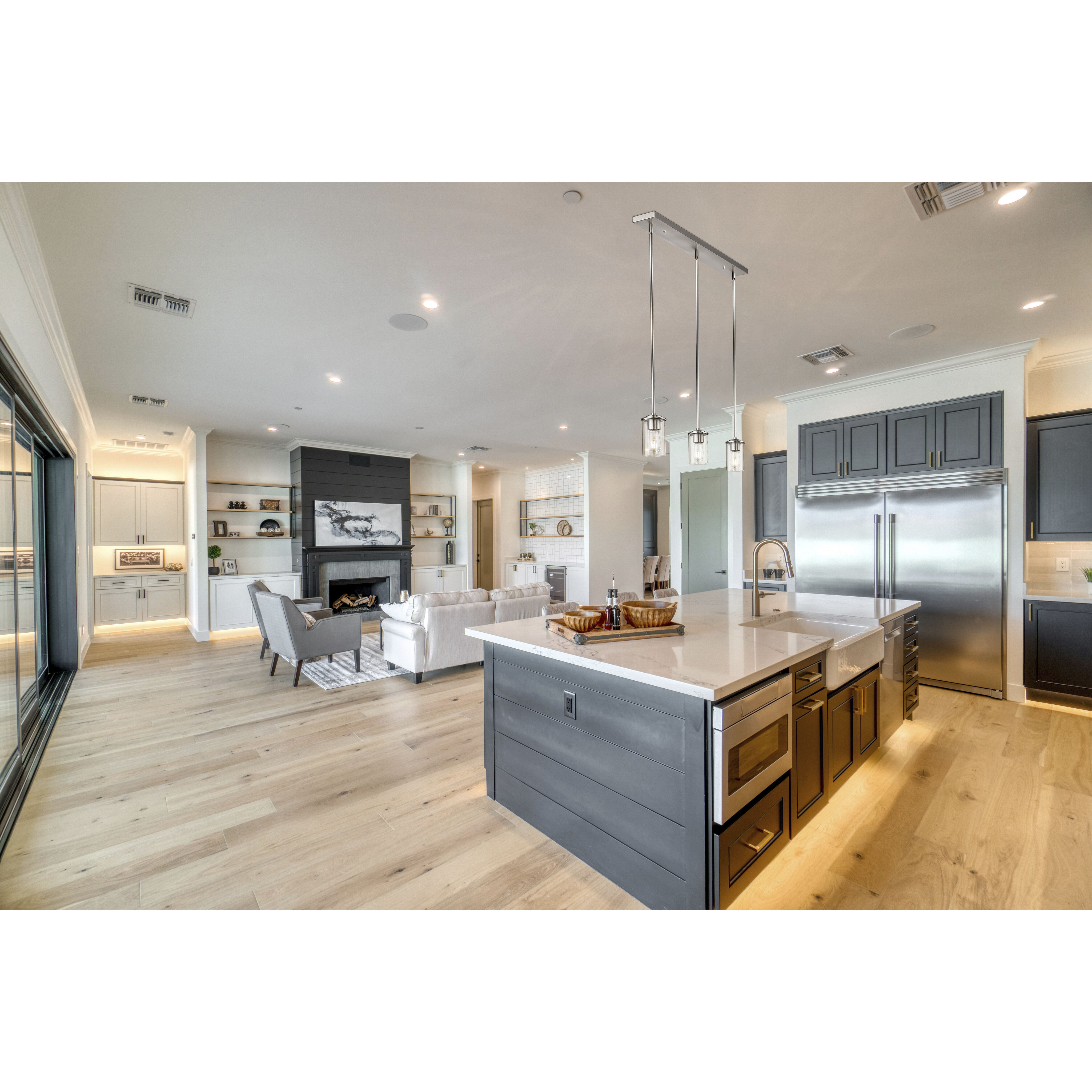 Thayer 3 Light 4.75 inch Brushed Nickel Pendant Ceiling Light