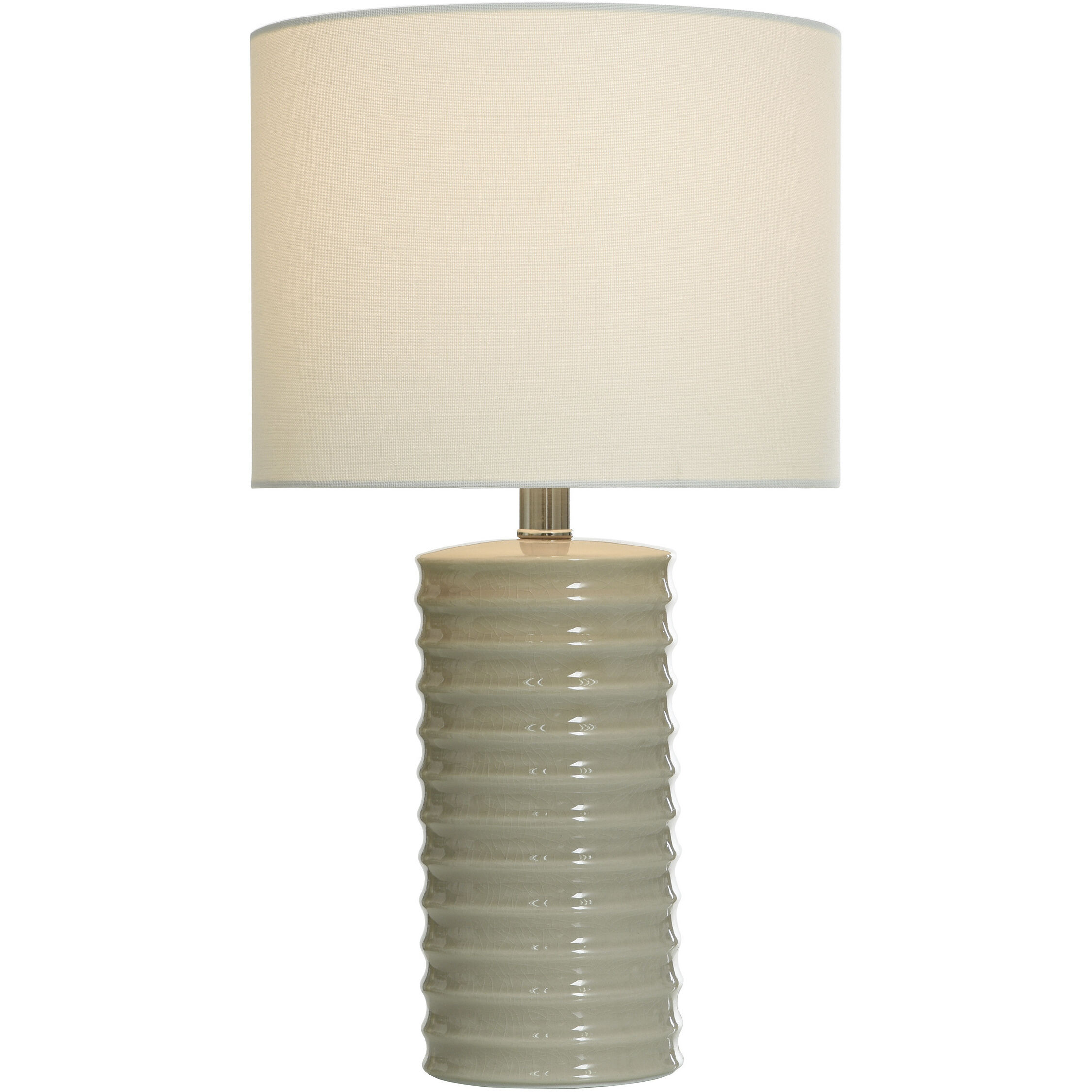 Sandwave 19.5 inch 60.00 watt Sandstone and Brussels Off-White Table Lamp Portable Light