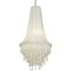Crystal Reign 4 Light 18 inch Polished Nickel Chandelier Ceiling Light