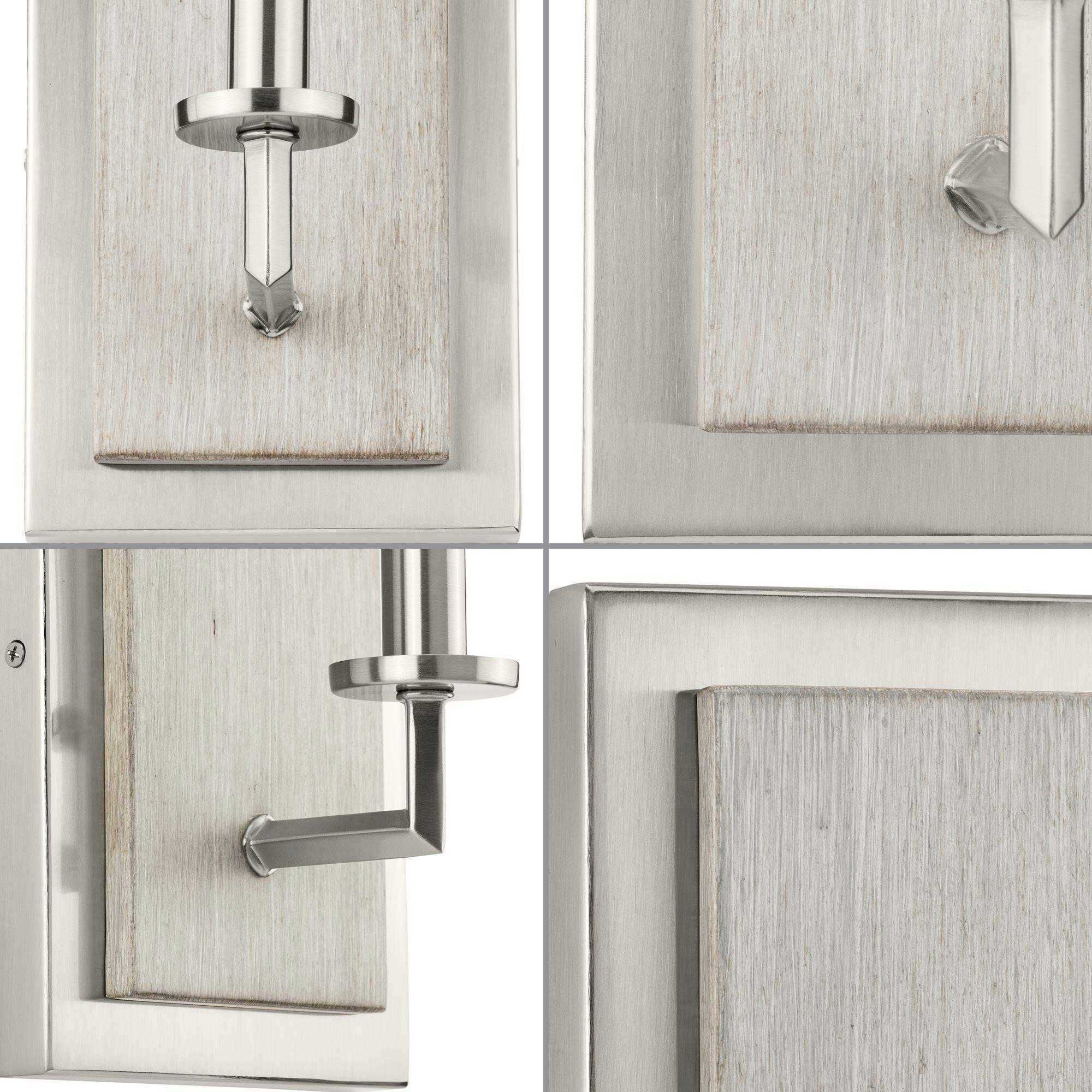 Galloway 1 Light Brushed Nickel Wall Bracket Wall Light