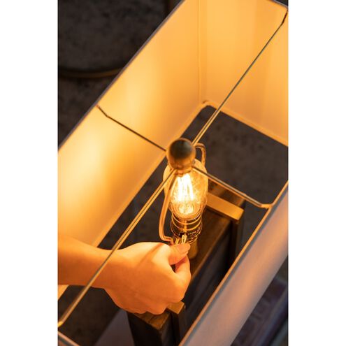 Anita 25.5 inch 40.00 watt Gold/Black/White Table Lamp Portable Light