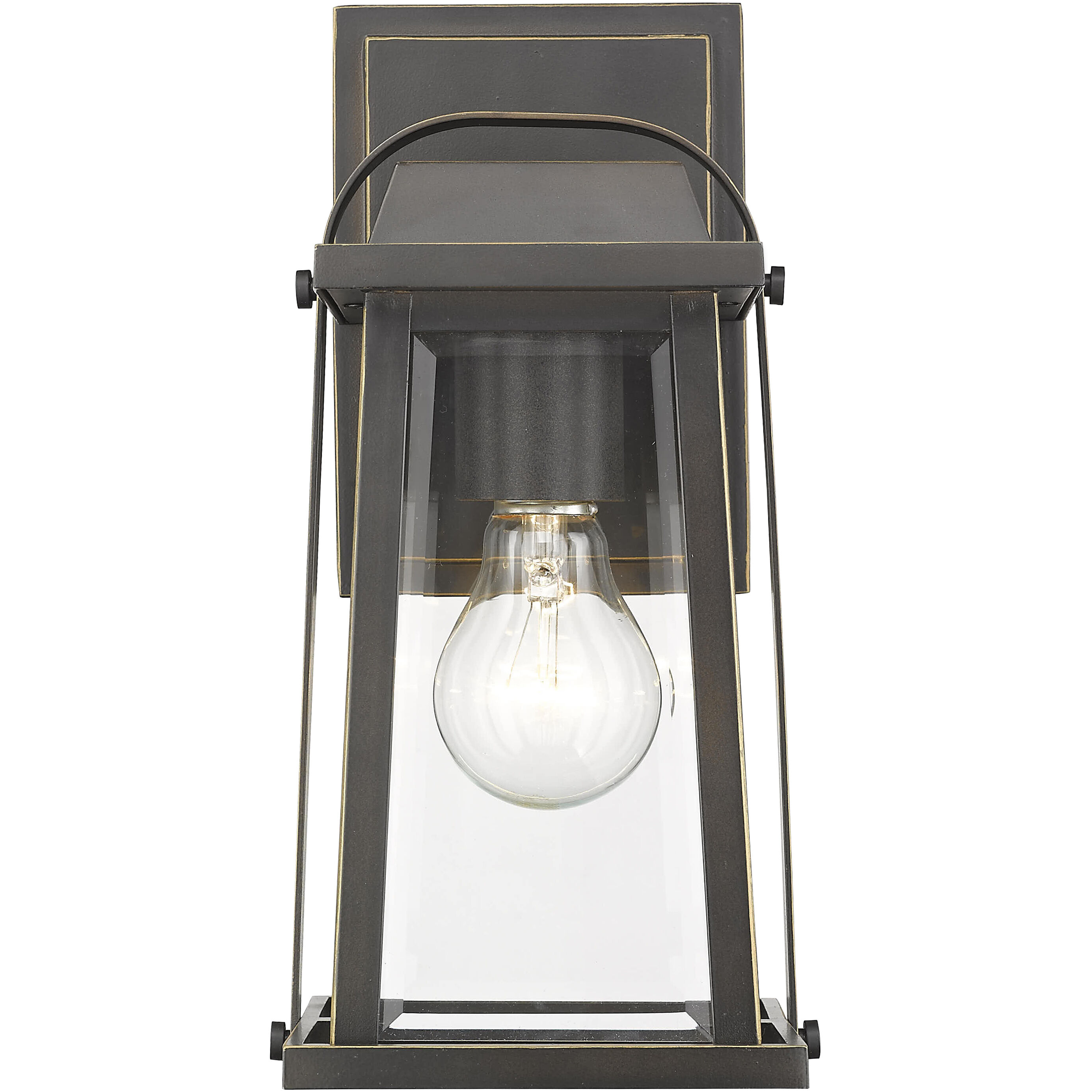 Millworks Outdoor Wall Light in Oil Rubbed Bronze