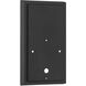 Halston 3 Light 23.25 inch Powder Coated Black Outdoor Wall Sconce