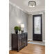 Harden 4 Light 16.25 inch Matte Black Flush mount Ceiling Light
