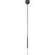 Kelly Wearstler Rousseau LED 4.5 inch Bronze Pendant Ceiling Light in Seeded Glass