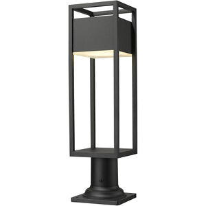 Barwick LED 23.25 inch Black Outdoor Pier Mounted Fixture