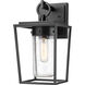 Sheridan 1 Light 13 inch Black Outdoor Wall Light