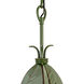 Banana Leaf 1 Light 9 inch Banana Leaf Mini Pendant Ceiling Light