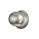 Hemisphere LED 4 inch Natural Anodized Wall Sconce Wall Light