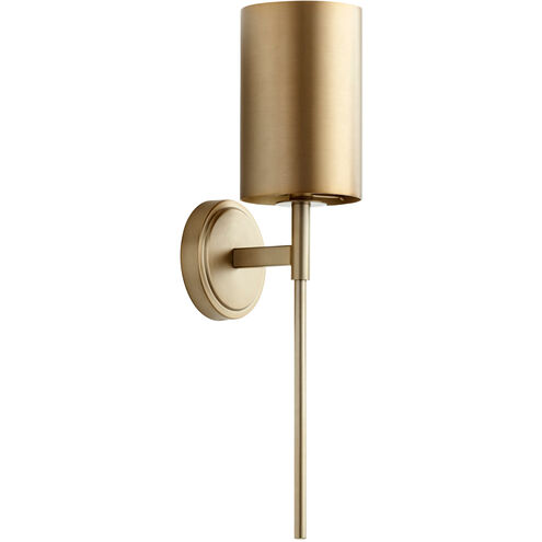 Verlicht 1 Light 5 inch Aged Brass Wall Sconce Wall Light